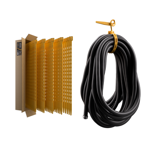 Cord-Tie 32" – 25 Pack [Yellow]