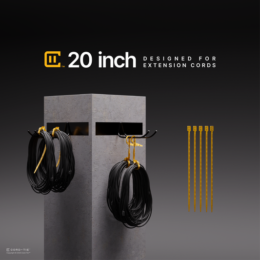 Cord-Tie 20" - 10 Pack
