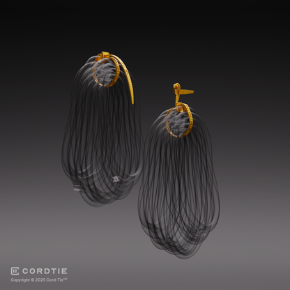 Cord-Tie 32" – 4 Pack [Yellow]