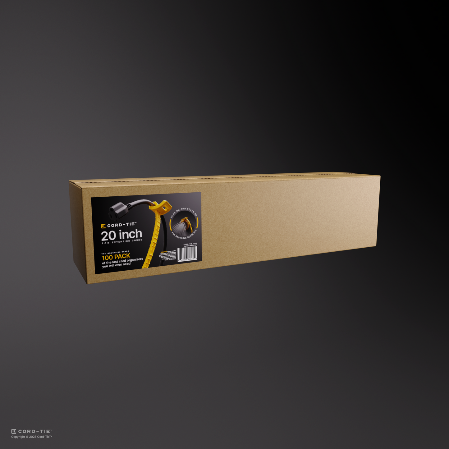 Cord-Tie 20" - 100 Pack