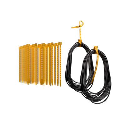 Cord-Tie 20" Pro Pack – 50 Count [Yellow or Black]