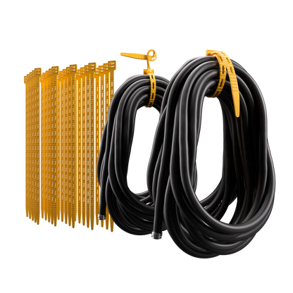 Cord-Tie 32" Pro Pack – 25 Count [Yellow]