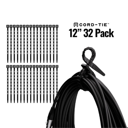 Cord-Tie 12" - 32 Pack