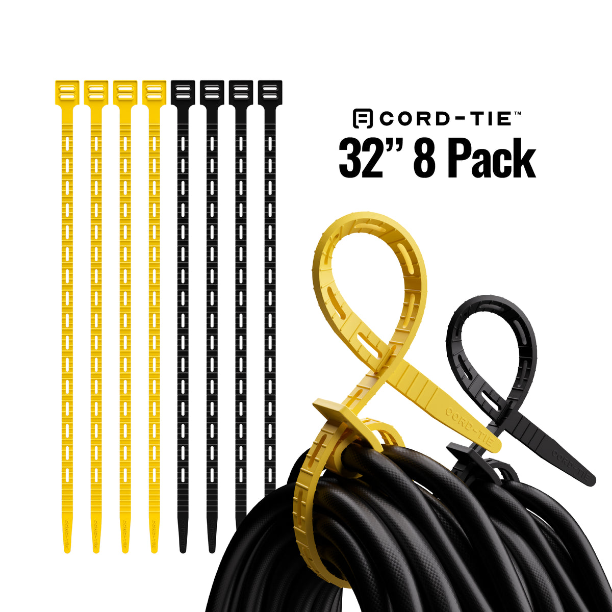 Cord-Tie 32" - 8 Pack
